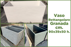 Vaso Rettangolare Grande Granada 90x39